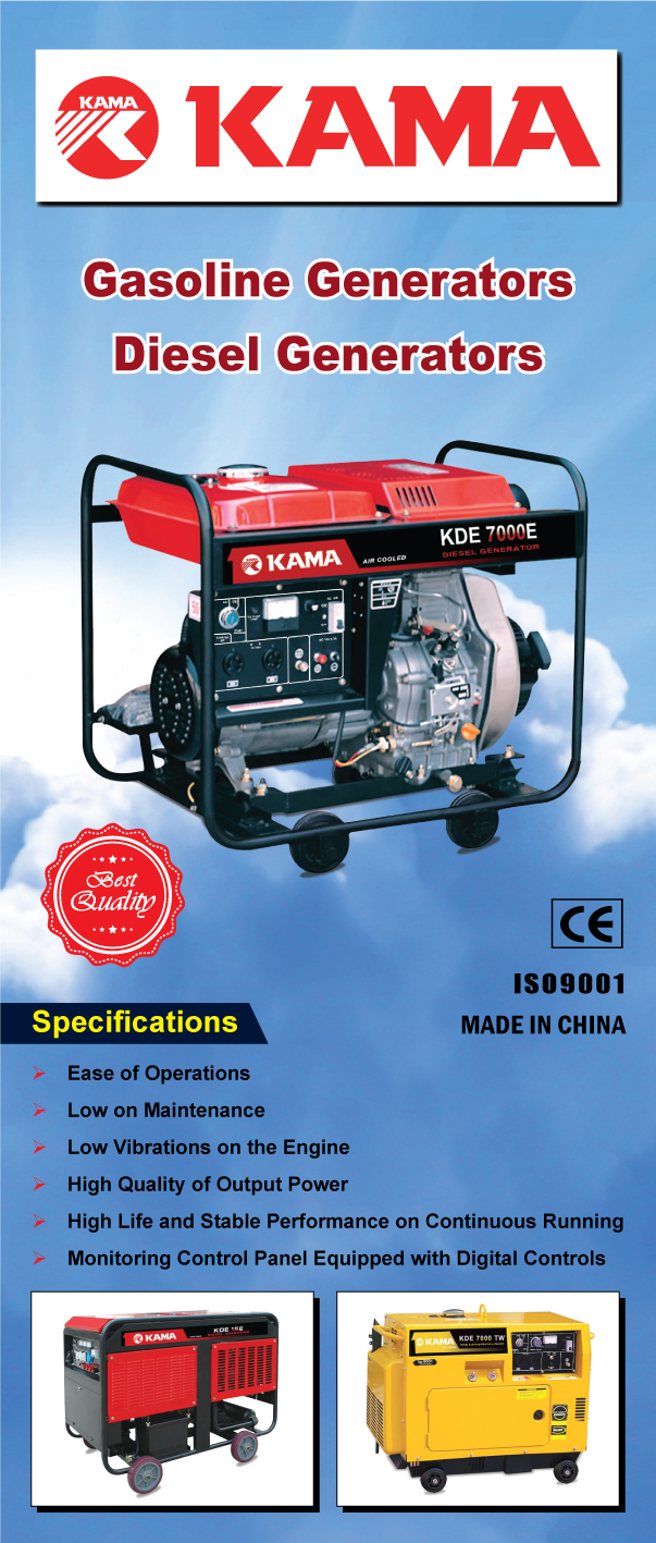 Kama Diesel Generators & Water Pumps